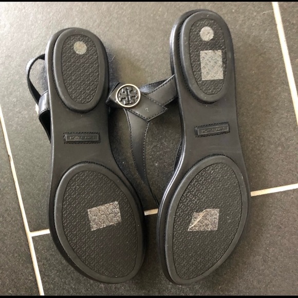 Tory Burch Minnie Travel Sandal Size 8 Black - Picture 5 of 9